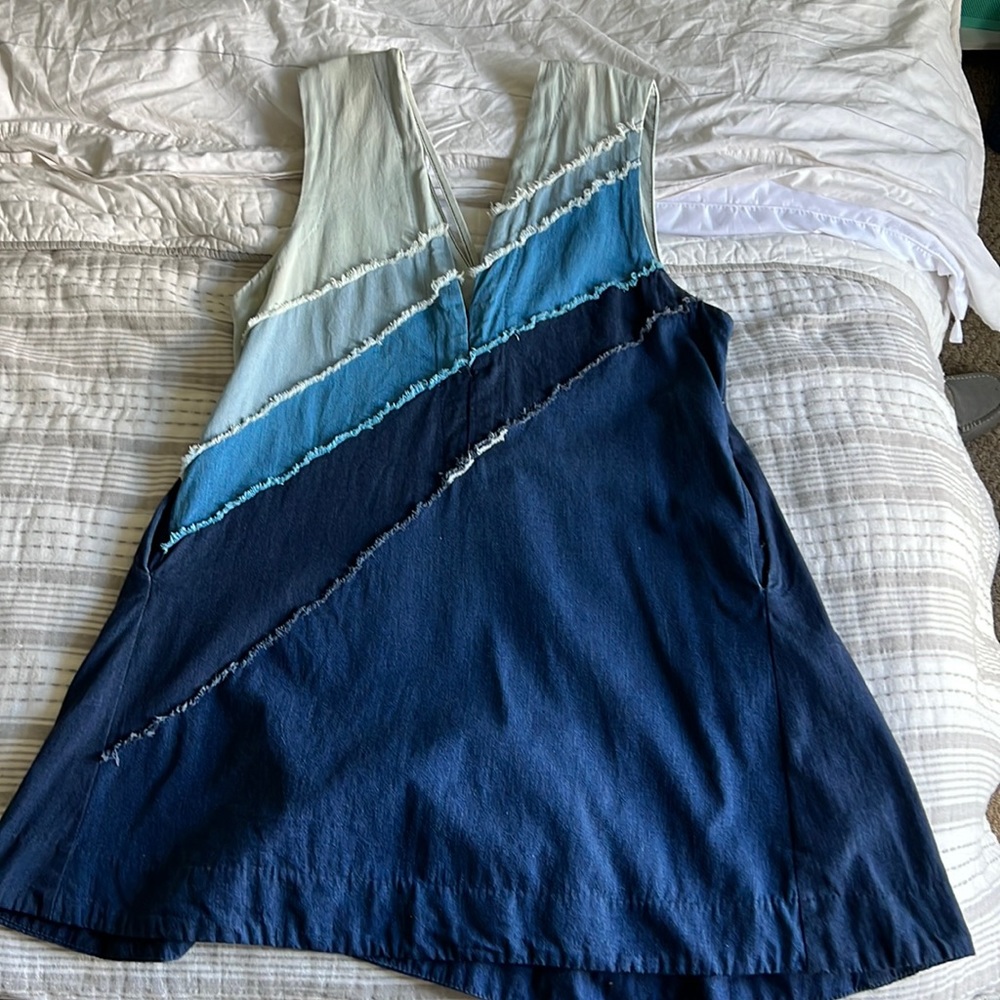 Free People denim dress